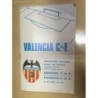 VALENCIA CLUB DE FÚTBOL. PROGRAMA OFICIAL. AÑO 1971.