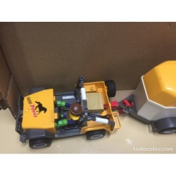 PLAYMOBIL 3249. TRANSPORTE CABALLOS. COCHE JEEP CON REMOLQUE.