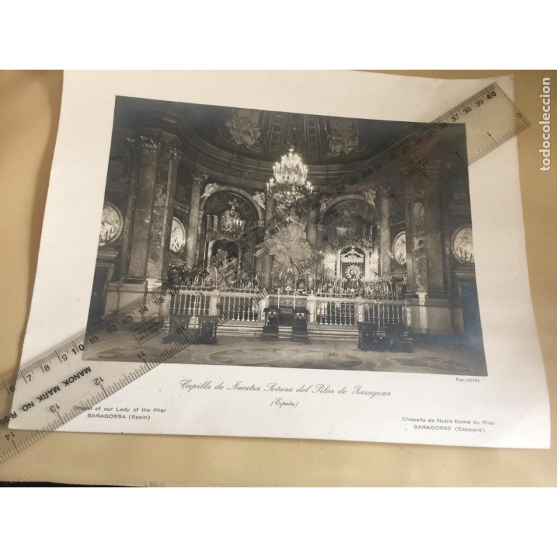 ZARAGOZA. CAPILLA DE NUESTRA SEÑORA DEL PILAR FE ZARAGOZA.