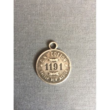 GALLUP NEW MEXICO .-C.N.COTTON 1191.-MEDALLA.