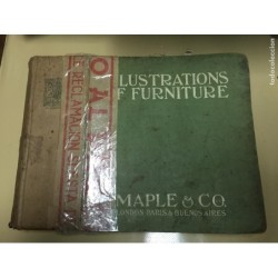 MAPLE & CO -ILLUSTRATIONS OF FURNITURE. CATÁLOGO DE MUEBLES Y COMPLEMENTOS. EN INGLES.