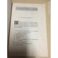 DIPUTACION PROVINCIAL DE VALENCIA. MEMORIA DE 1950.