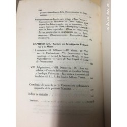 DIPUTACION PROVINCIAL DE VALENCIA. MEMORIA DE 1950.