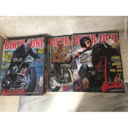 BIKER ZONE. REVISTA CUSTOM STREETFIGHTER. LOTE DE 42 REVISTAS.