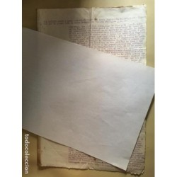 DOCUMENTO MILITAR DE LA GUERRA DE MARRUECOS. AÑO 1922.