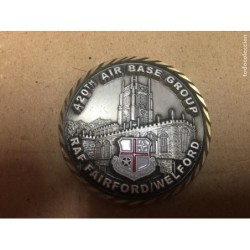 USAFE-420 TH ABG COMMANDER-AIRPOWAH-RAF FAIRFORD/WELFORD-AIR BASE GROUP-MEDAL-MEDALLA.