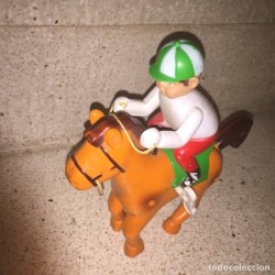 Martoys Jinete Carreras a Cuerda Años 70. Juguete Juego Español Fabricado en IBI.