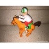 Martoys Jinete Carreras a Cuerda Años 70. Juguete Juego Español Fabricado en IBI.