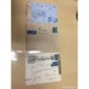 CORREO NAZI CON CENSURA GUBERNATIVA ESPAÑOLA Y NAZI. 13 SOBRES. VARIOS CUÑOS NAZIS.