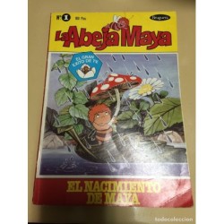 LA ABEJA MAYA.EL NACIMIENTO DE MAYA. EDITORIAL BRUGUERA. N°1. RARO. AÑO 1978.