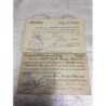 ARTILLERIA. PARQUE DE VALENCIA. DOS AUTORIZACIONES. AÑO 1940-1941.