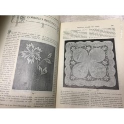 SINGER. INSTRUCCIONES PARA BORDAR CON VARIAS ILUSTRACIONES. RELACION DE ESTABLECIMIENTOS. AÑO 1925.