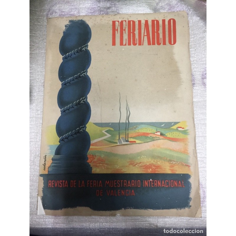 FERIA MUESTRARIO VALENCIA. FERIARIO N°10. AÑO 1946. FERIA MUESTRARIO VALENCIA. FERIARIO N°10. AÑO 1946.
