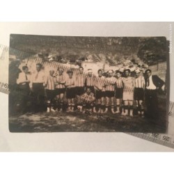 CULLERA. VALENCIA. EQUIPO DE FUTBOL. MUY ANTIGUA. TARJETA FOTO POSTAL.