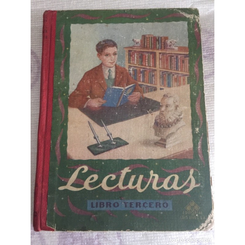 LECTURAS LIBRO TERCERO. AÑO 1952. LECTURAS LIBRO TERCERO. AÑO 1952.