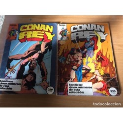 CONAN EL BARBARO-REY. LOTE 21 COMICS.
