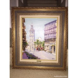 OLEO SOBRE LIENZO. FIRMADO ALMA.