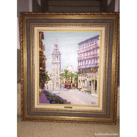 OLEO SOBRE LIENZO. FIRMADO ALMA.