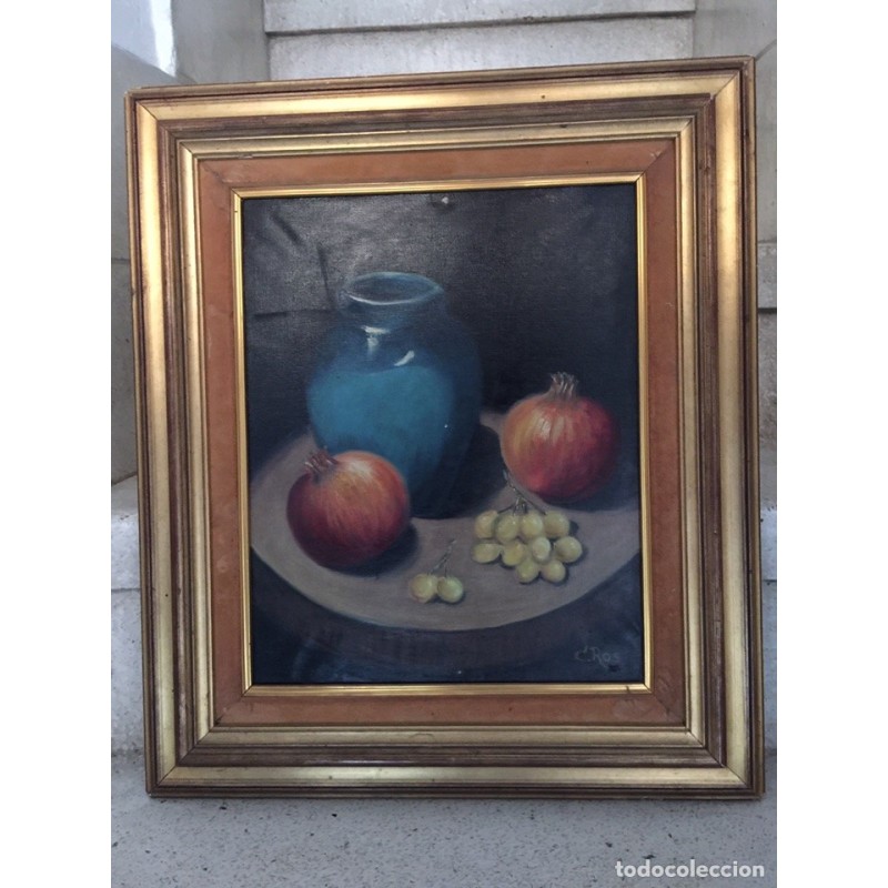 OLEO SOBRE LIENZO. FIRMADO C. ROS