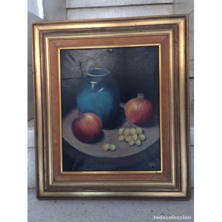 OLEO SOBRE LIENZO. FIRMADO C. ROS