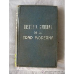 HISTORIA GENERAL DE LA EDAD MODERNA 1929