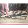 TOROS. TAUROMAQUIA. 2 CARTELES AL PASTEL. ANTIGUOS. ORIGINALES. FIRMADOS.