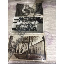 2 POSTALES DE SEGORBE Y EQUIPO DE FUTBOL. ANTIGUAS.