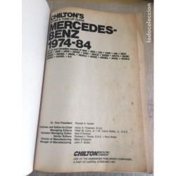 MERCEDES BENZ. GUIA DE REPARACIONES. TODOS LOS MODELOS. 1974-1984.