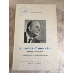 VERSOS VALENCIANS. A TRAVERS D'UNA VIDA. EDUARD BUIL. AÑO 1972.