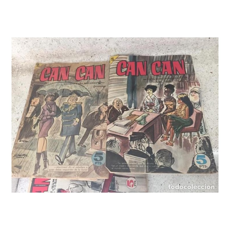CAN CAN. 30 REVISTAS HUMOR.DESDE EL N°1. CAN CAN. 30 REVISTAS HUMOR.DESDE EL N°1.