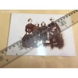 GUARDIA CIVIL Y FAMILIA. FOTOGRAFIA ANTIGUA.