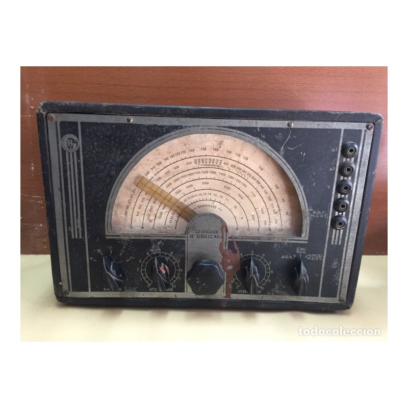 GENERADOR DE SEÑALES. MA-49. LABORATORIOS RADIO GH VALENCIA. AÑOS 60.
