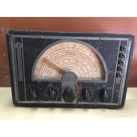 GENERADOR DE SEÑALES. MA-49. LABORATORIOS RADIO GH VALENCIA. AÑOS 60.