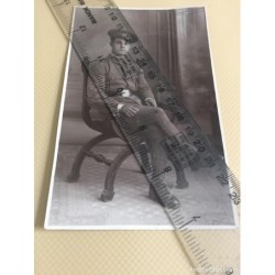 SOLDADO DE LA REPUBLICA ESPAÑOLA.REGIMIENTO DE INFANTERÍA MALLORCA N°13.FOTO TARJETA POSTAL.AÑO 1931