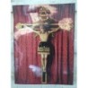 CRISTO CRUFICADO. FOTOGRAFIA EN CARTON.