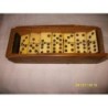 DOMINO NUMERADA EN MARFIL DEL SIGLO PASADO