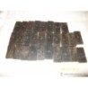 DOMINO NUMERADA EN MARFIL DEL SIGLO PASADO