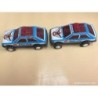 2 COCHES POLICE DE CHAPA. ANTIGUOS.