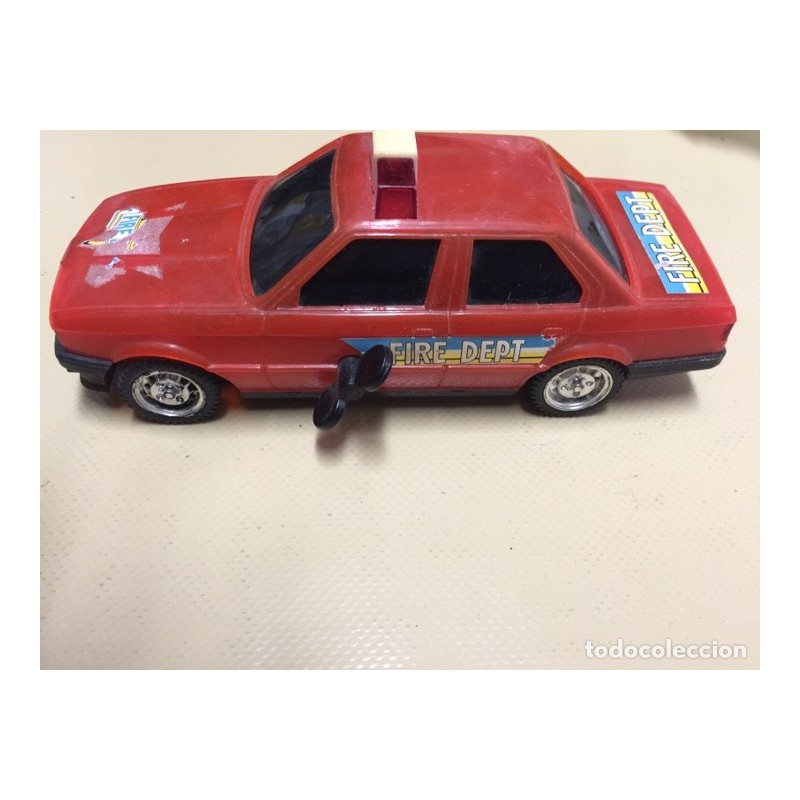 COCHE FIRE DEPT. A CUERDA. MADE IN CHINA. ANTIGUO. COCHE FIRE DEPT. A CUERDA. MADE IN CHINA. ANTIGUO.