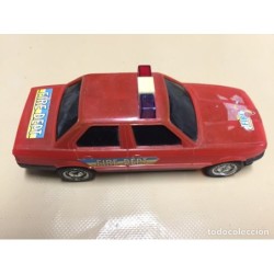 COCHE FIRE DEPT. A CUERDA. MADE IN CHINA. ANTIGUO.