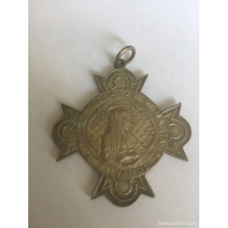 MEDALLA ADVENIAT REGNUM TUUM. SXX.