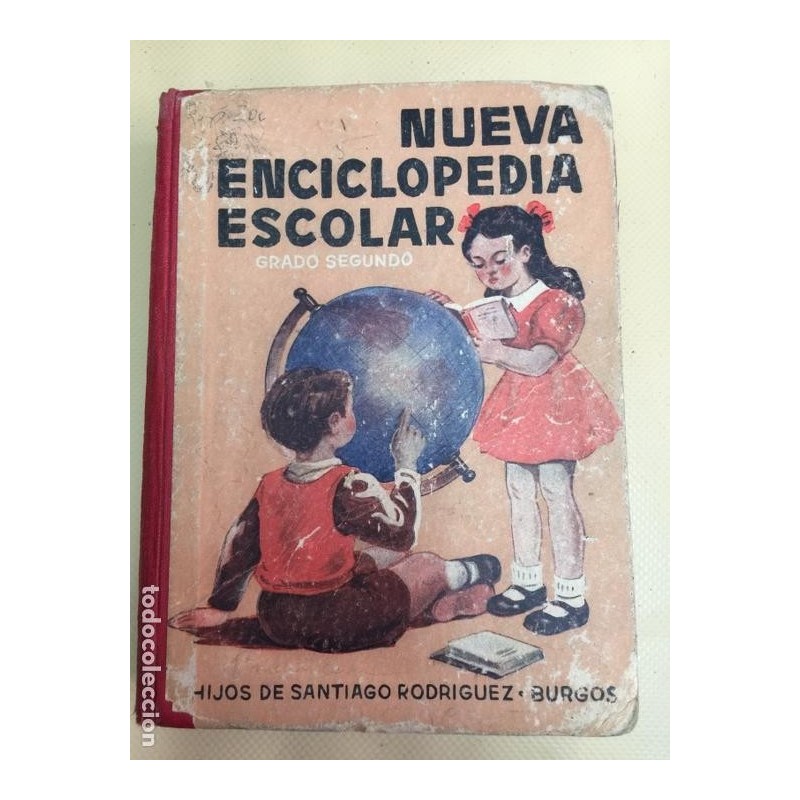 NUEVA ENCICLOPEDIA ESCOLAR. GRADO SEGUNDO 30 EDICION. AÑO 1953.