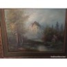 HEINRICH KNAUF (1901-1976). 2 OLEOS SOBRE LIENZO. PAISAJES. FIRMADO H. KANAUF.