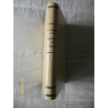 CANTARES DE GESTA AÑO 1950