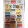 CERILLAS. CAJETILLAS. COLECCIÓN DE 691 EN CLASIFICADOR. EXTRANJEROS. MUY RAROS. ANTIGUOS.