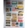 CERILLAS. CAJETILLAS. COLECCIÓN DE 691 EN CLASIFICADOR. EXTRANJEROS. MUY RAROS. ANTIGUOS.
