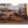 PASCUAL TORREGOSA. OLEO SOBRE TABLA PAISAJE. ESCUELA ESPAÑOLA.FIRMADO P. TORREGOSA