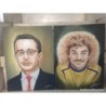 7 Retratos de personajes. Oleo sobre lienzo - V. Segera.