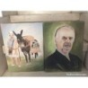 7 Retratos de personajes. Oleo sobre lienzo - V. Segera.