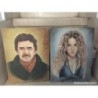 7 Retratos de personajes. Oleo sobre lienzo - V. Segera.